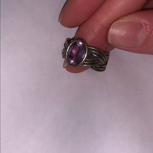 Sterling silver Pandora ring